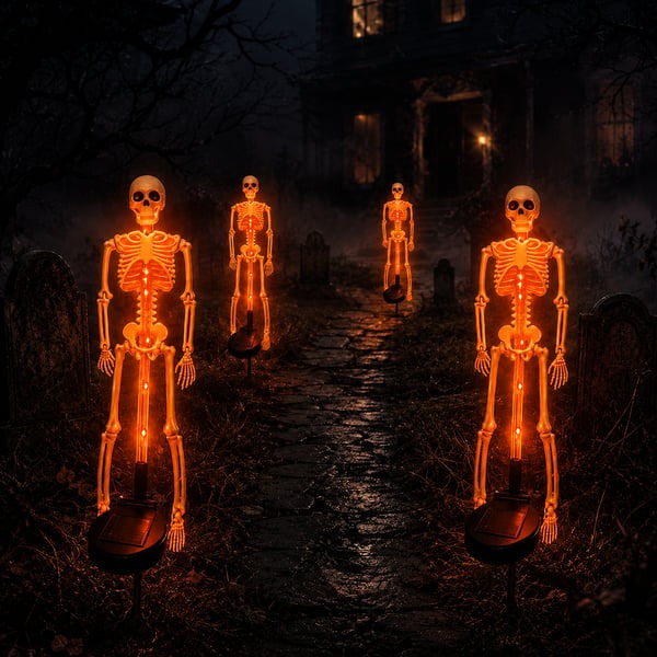 💀Solar Skeleton Yard Stake