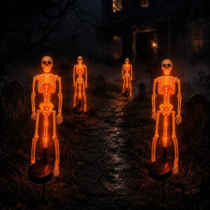 💀Solar Skeleton Yard Stake