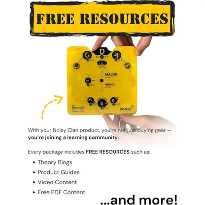🎵Circle of Fifths Music Theory Decoder Set