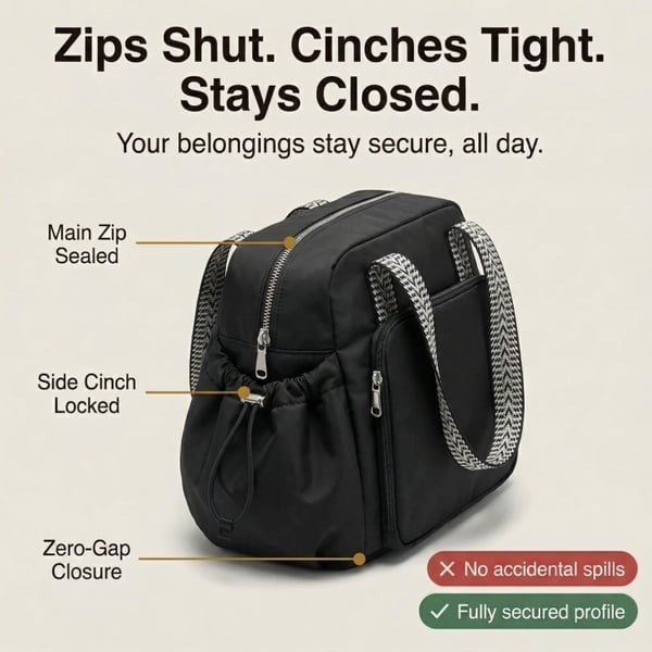 👜3-in-1 Convertible Backpack with 15 Pockets, Multifunctional Organizer for Travel & Daily Commute