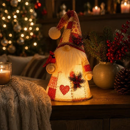 🐦 Patchwork Bird Gnome Light Collection