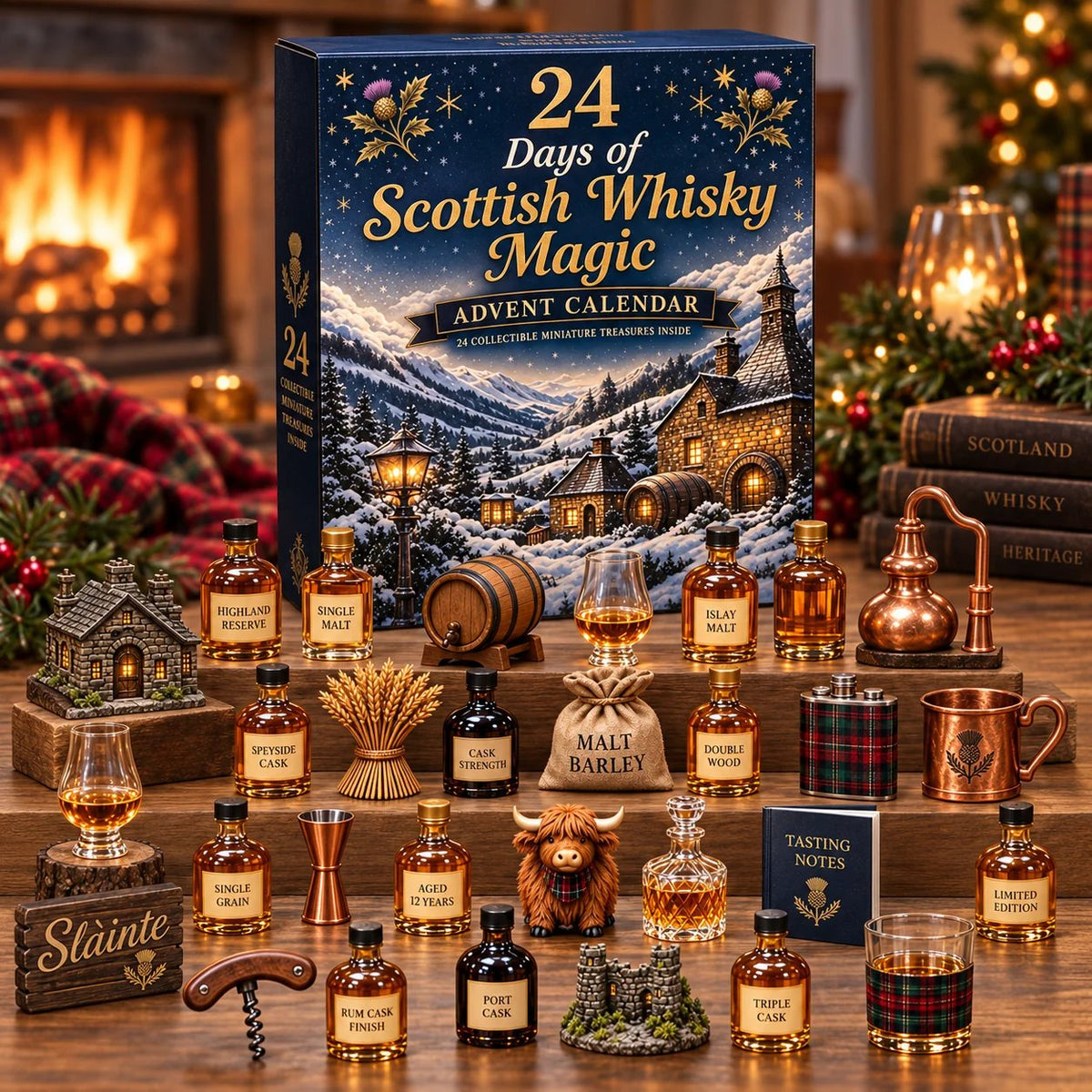🥃🍾 2026 Scottish Whisky Blind Box Advent Calendar