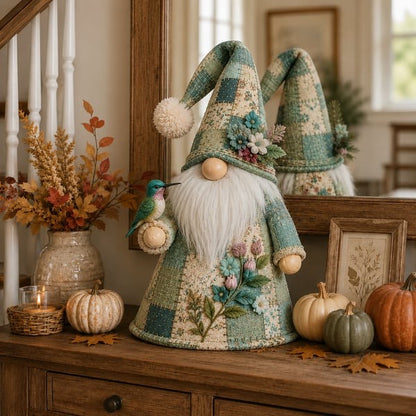 🐦 Patchwork Bird Gnome Light Collection
