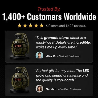 💣Grenade Alarm Clock⏰