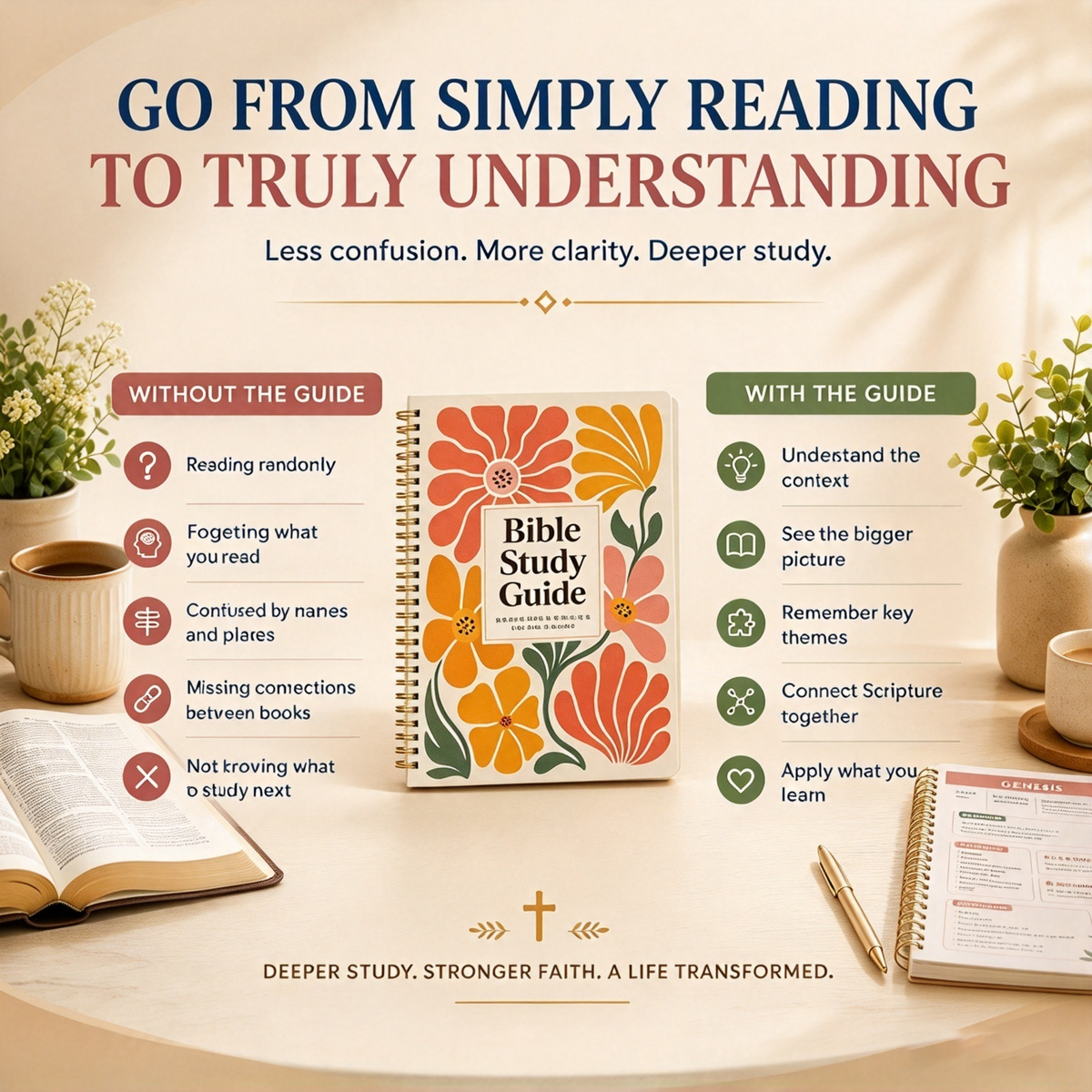 The Bible Study Guide – Find Peace, Hope & Spiritual Strength in God’s Word