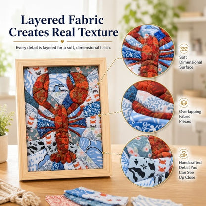 🧵 Premium No-Sew Kinusaiga Fabric Art Kit