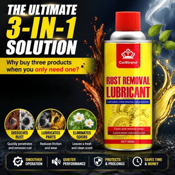 🔥Anti-Rust Lubricant Spray & Rust Remover