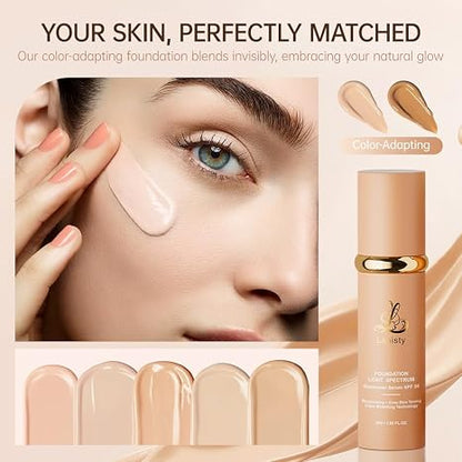Self-Adapting Anti-Aging Foundation