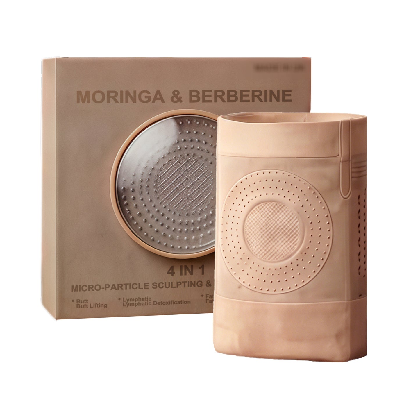 Moringa Berberine Sculpting Shorts-Micro-Particle Fat Burn Body Shaper