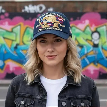 🦅USA 250th Anniversary Eagle Cap 🇺🇸 🧢Celebrate American Pride In Legendary Style