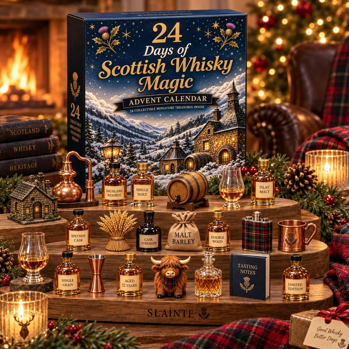 🥃🍾 2026 Scottish Whisky Blind Box Advent Calendar
