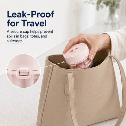 🔥3-in-1 Leak-Proof Retainer Cleaning Case with Mirror, Drain Tray & Travel Storage