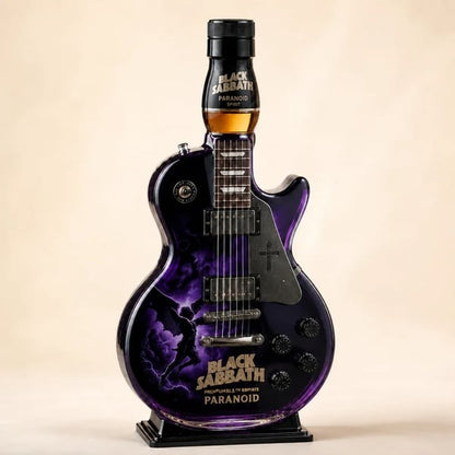 🎸Black - Sabbath Paranoid Guitar Collectible Glass Decanter
