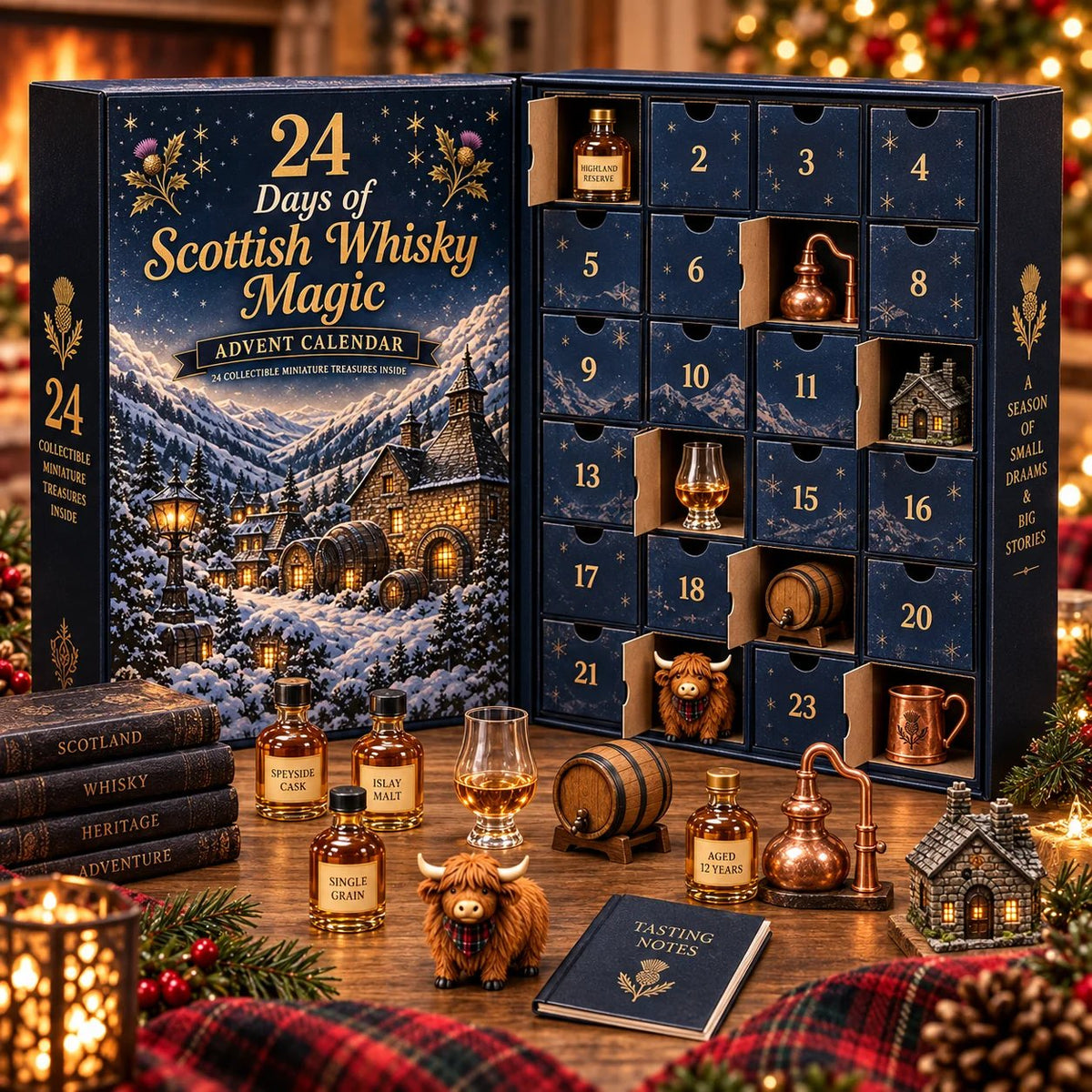 🥃🍾 2026 Scottish Whisky Blind Box Advent Calendar