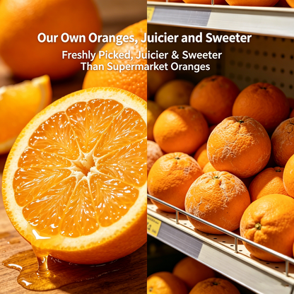 🍊 Juicy & High-Yield Orange Seeds – Grow Plump, Juicy Oranges at Home!