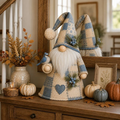 🐦 Patchwork Bird Gnome Light Collection