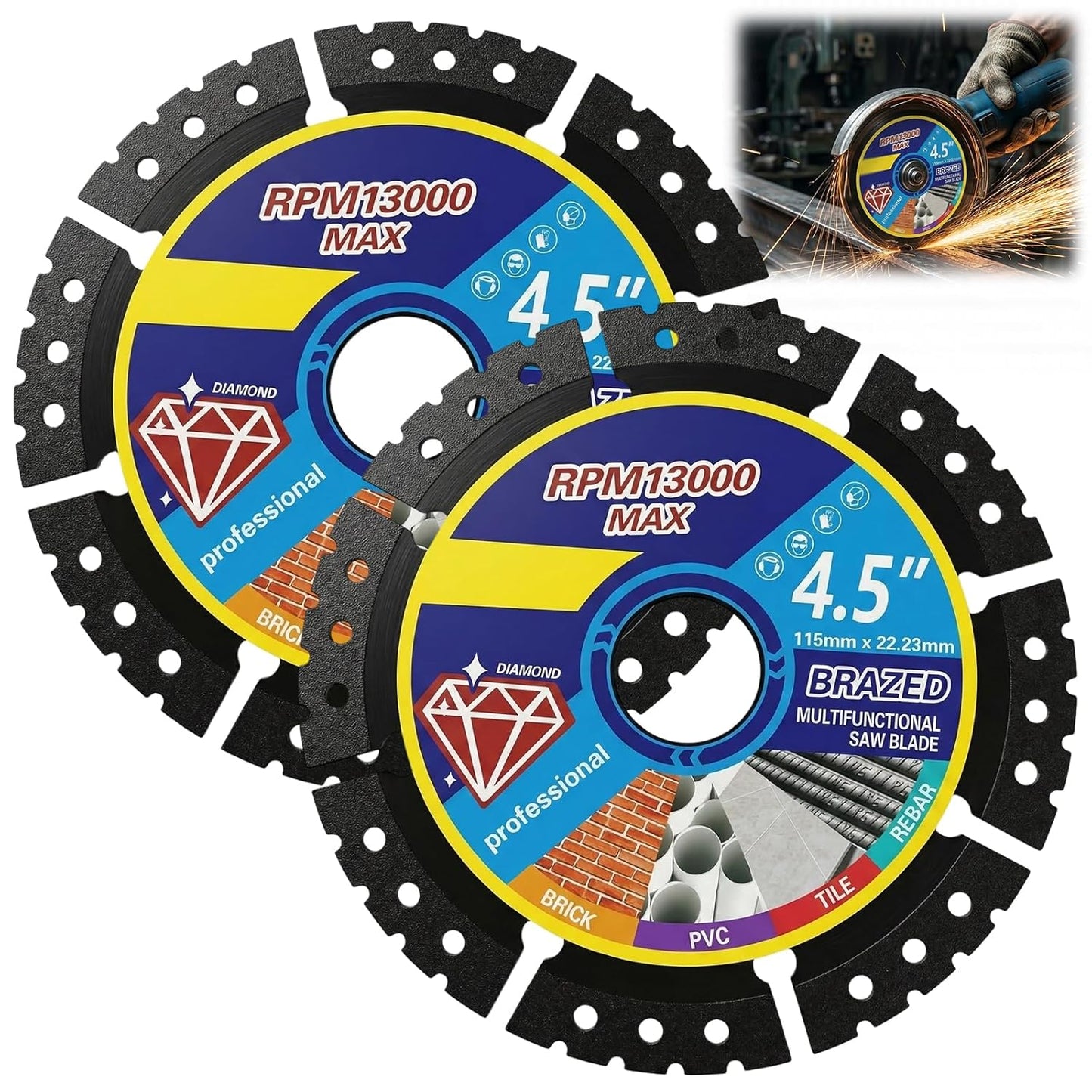4.5" Multi-Purpose Saw Blade