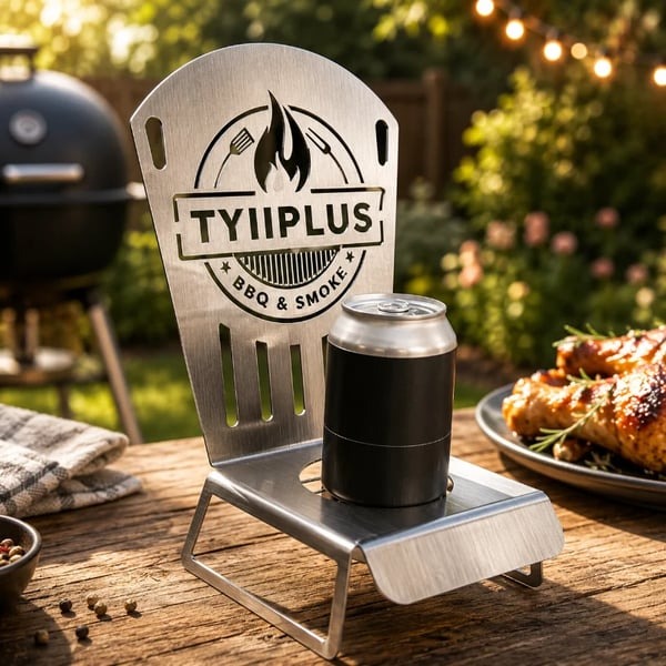 🍺304 Steel BBQ Beer Can Chicken Roaster Rack