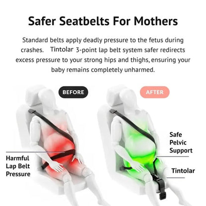 🤰🚗 Pregnancy Seat Belt Adjuster for Comfortable & Safer Travel