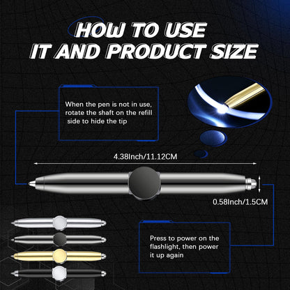 Fidget Spinning Pen with LED Light⚡ BUY 1 GET 1 FREE