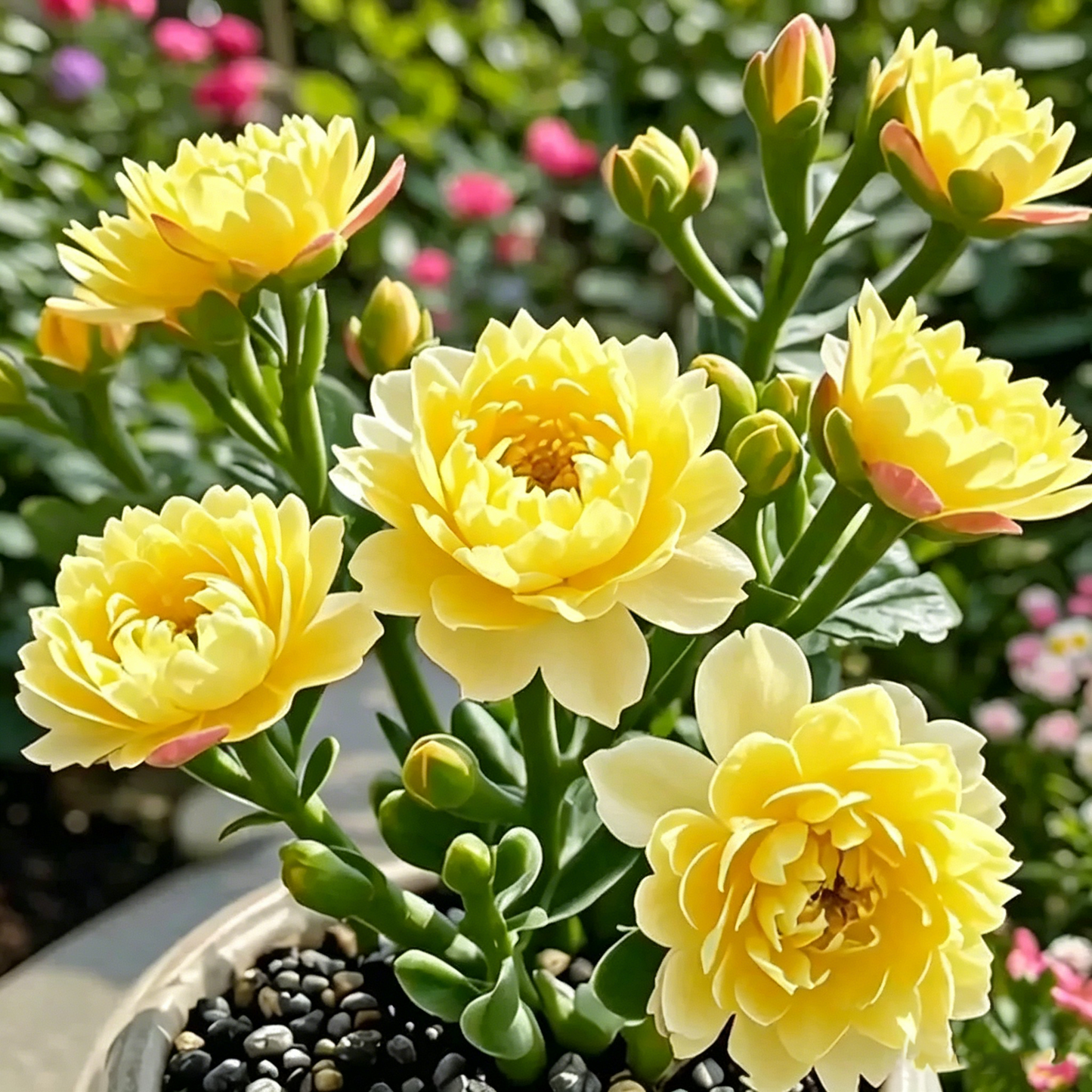 Colorful Summer Succulent Plants, Easy to Grow for Beginners
