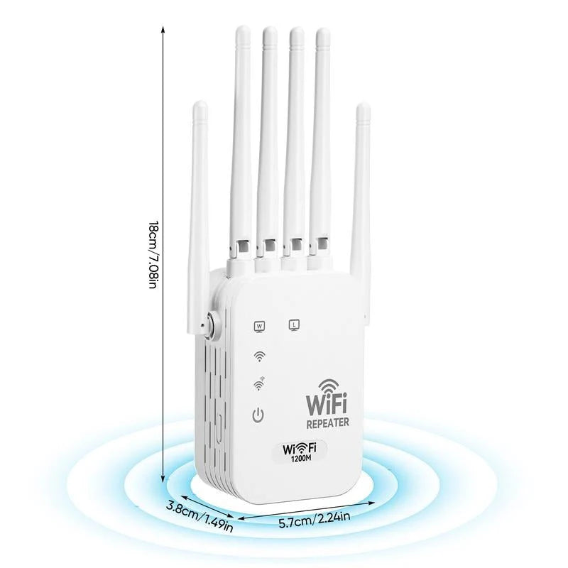 Dual-Band WiFi Range Extender – Stay Connected Everywhere!