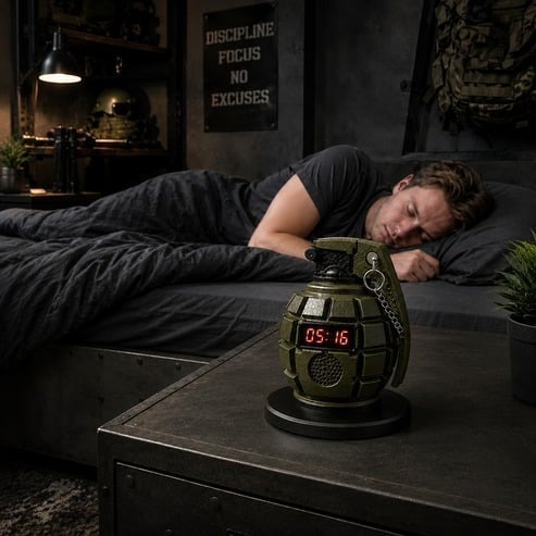 💣Grenade Alarm Clock⏰