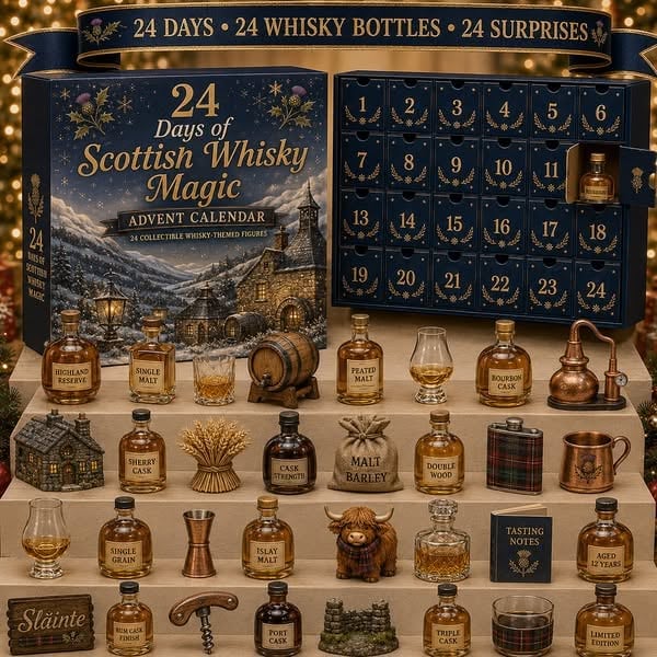 🥃🍾 2026 Scottish Whisky Blind Box Advent Calendar