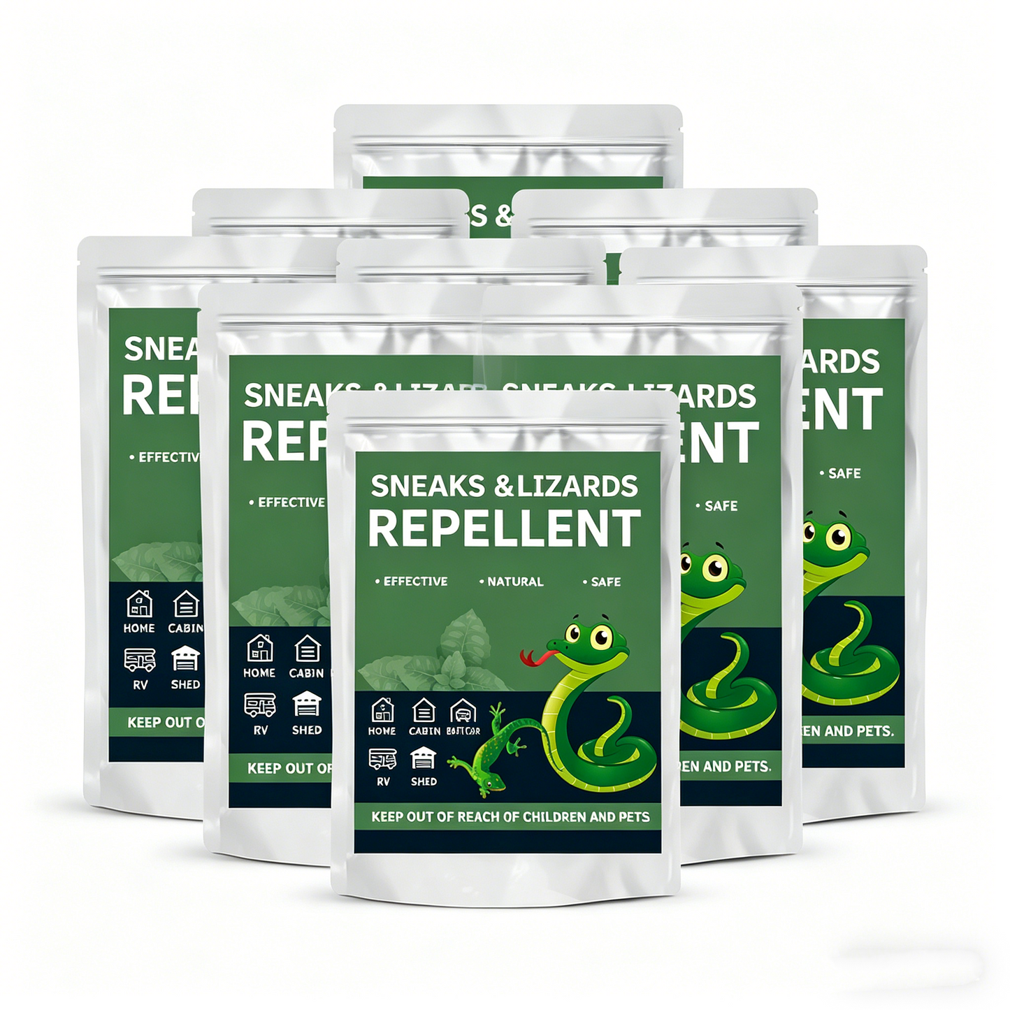 🔥🐍Snakes & Lizards Repellent Pouches