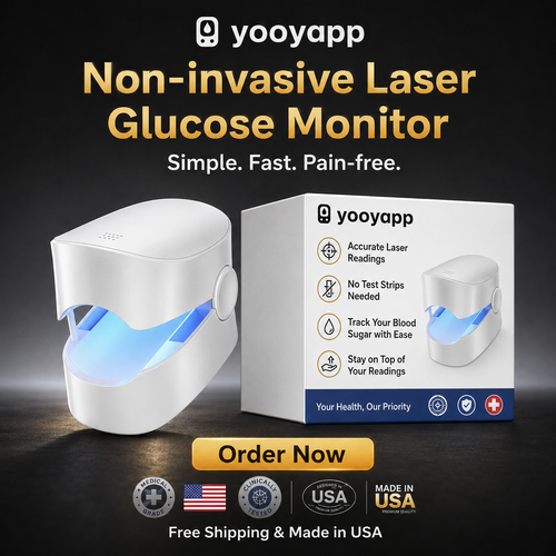 dht™⭐Household Non‑Invasive Smart Blood Glucose Monitor, Blood Sugar Detector