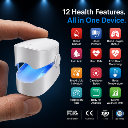 dht™⭐Household Non‑Invasive Smart Blood Glucose Monitor, Blood Sugar Detector