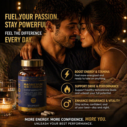 12-in-1 Magnesium Complex for More Lasting Vitality