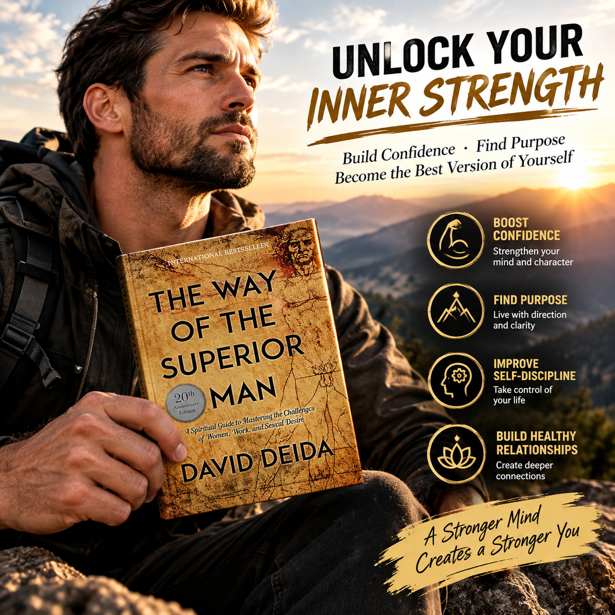 📚The Way of the Superior Man – A Guide to Masculinity, Relationships, Purpose & Personal Growth