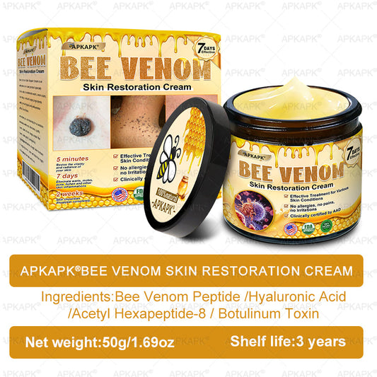 𝐀𝐏𝐊𝐀𝐏® 𝐁𝐞𝐞 𝐯𝐞𝐧𝐨𝐦 𝐒𝐤𝐢𝐧 𝐑𝐞𝐬𝐭𝐨𝐫𝐚𝐭𝐢𝐨𝐧 𝐂𝐫𝐞𝐚𝐦|𝐋𝐀𝐒𝐓 𝐃𝐀𝐘 𝟖𝟎% 𝐎𝐅𝐅💎💎 𝑃𝑜𝑤𝑒𝑟𝑓𝑢𝑙 𝑎𝑛𝑡𝑖-𝑎𝑔𝑖𝑛𝑔 𝑠𝑜𝑙𝑢𝑡𝑖𝑜𝑛 𝑡ℎ𝑎𝑡 𝑡𝑎𝑟𝑔𝑒𝑡𝑠 𝑑𝑒𝑒𝑝 𝑤𝑟𝑖𝑛𝑘𝑙𝑒𝑠, 𝑓𝑖𝑛𝑒 𝑙𝑖𝑛𝑒𝑠, 𝑠𝑎𝑔𝑔𝑖𝑛𝑔 𝑠𝑘𝑖𝑛, 𝑎𝑛𝑑 𝑑𝑟𝑦𝑛𝑒𝑠𝑠