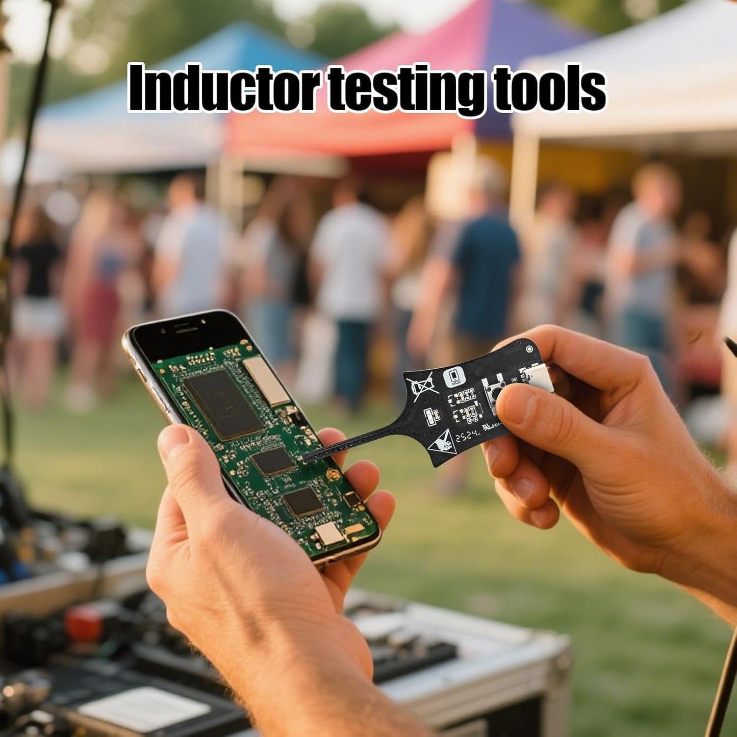Capacitance and Inductance Tester