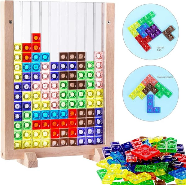 Educational wooden toys for early childhood development