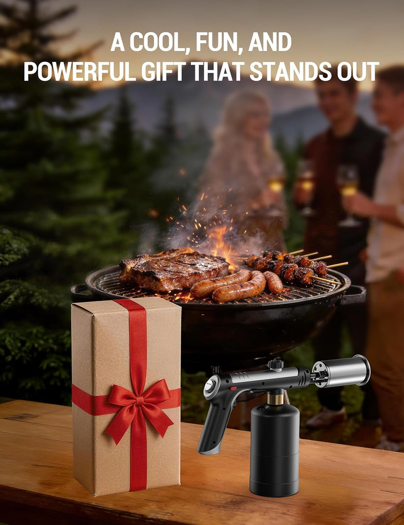 High-Heat Propane Torch – Adjustable Flame Torch for BBQ, Grilling & Charcoal Lighting