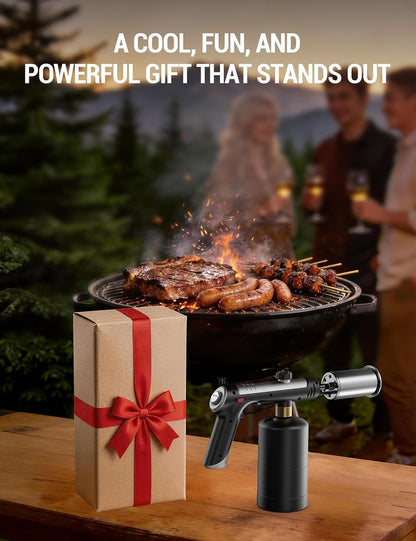 High-Heat Propane Torch – Adjustable Flame Torch for BBQ, Grilling & Charcoal Lighting