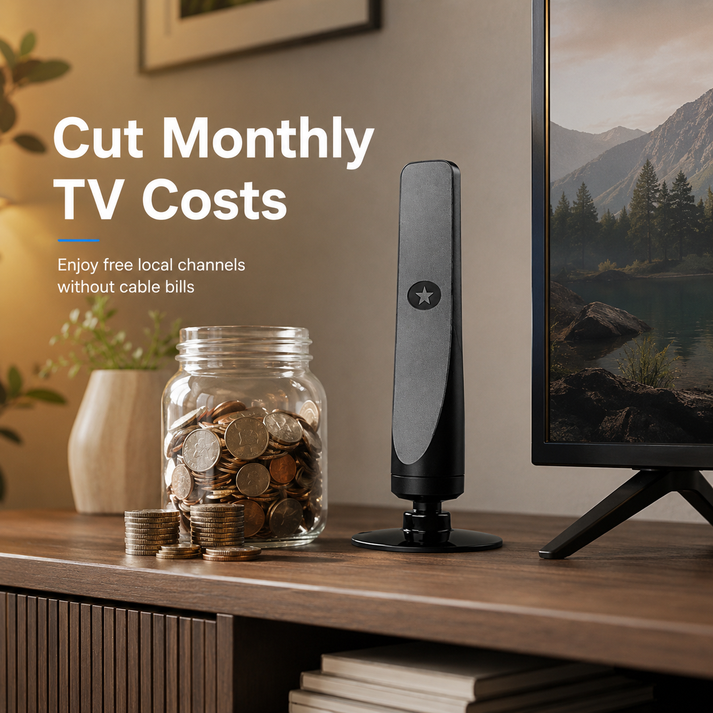 No-Subscription HD TV Antenna