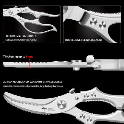 Heavy-Duty Multifunction Kitchen Shears