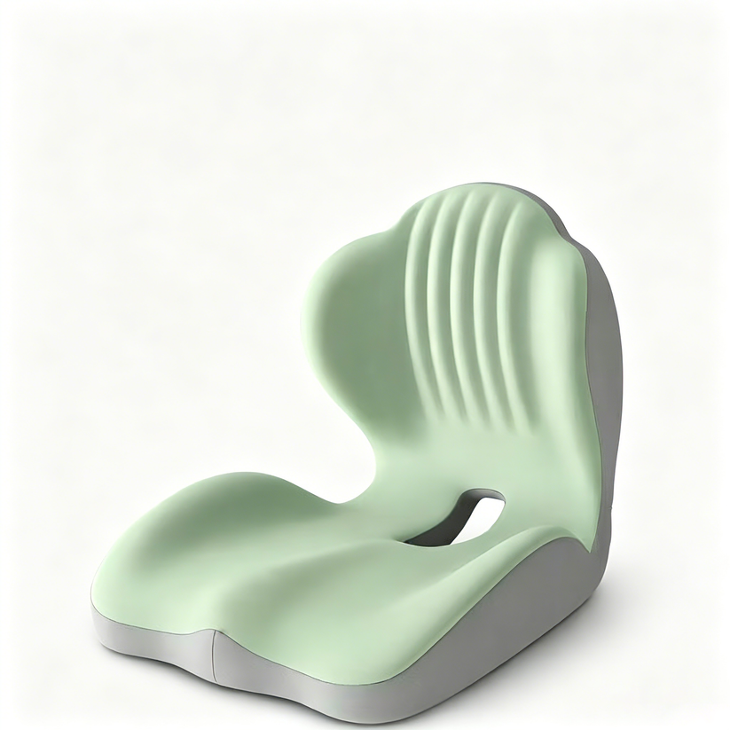 Memory Foam Ergonomic Seat Cushion for Back Pain Relief