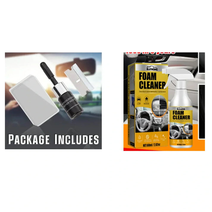 Glass repair kit
