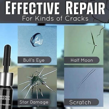 Glass repair kit