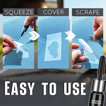 Glass repair kit