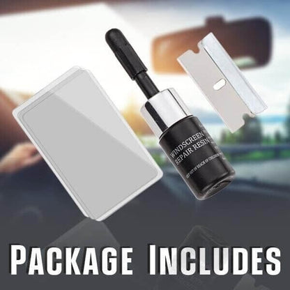 Glass repair kit