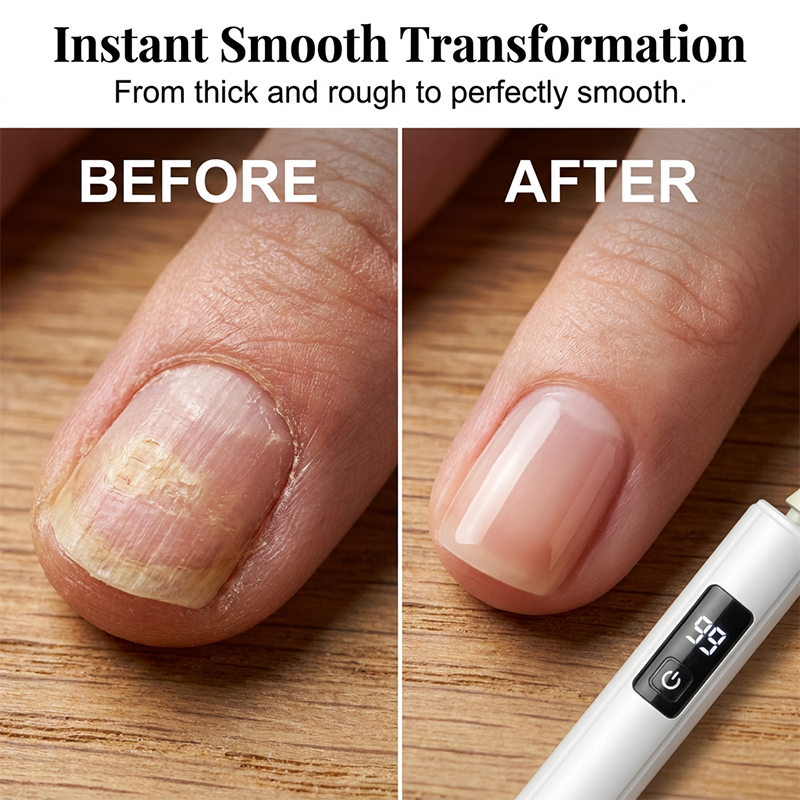 Professional Electric Nail Polisher – Smooths thick nails