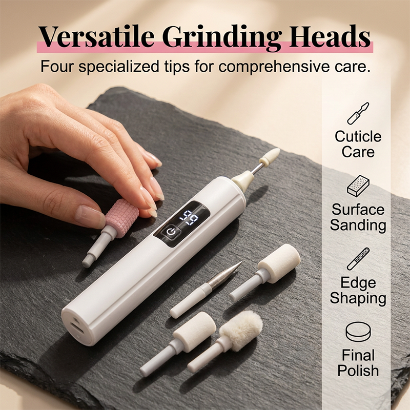 Professional Electric Nail Polisher – Smooths thick nails