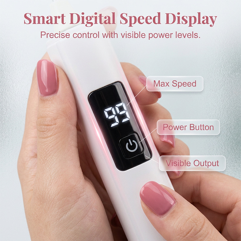 Professional Electric Nail Polisher – Smooths thick nails