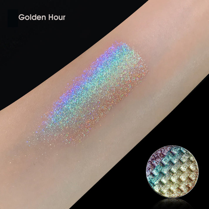 Dreamy Rainbow Glitter Eyeshadow