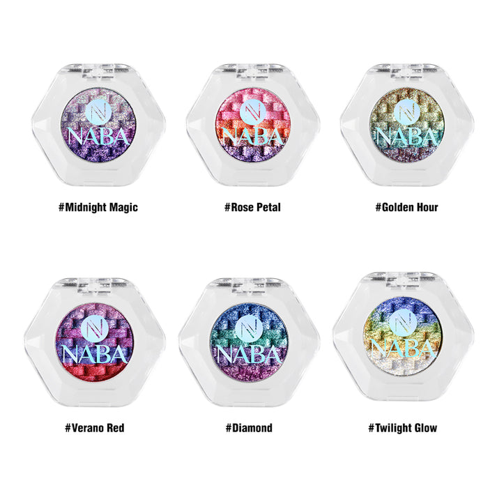 Dreamy Rainbow Glitter Eyeshadow